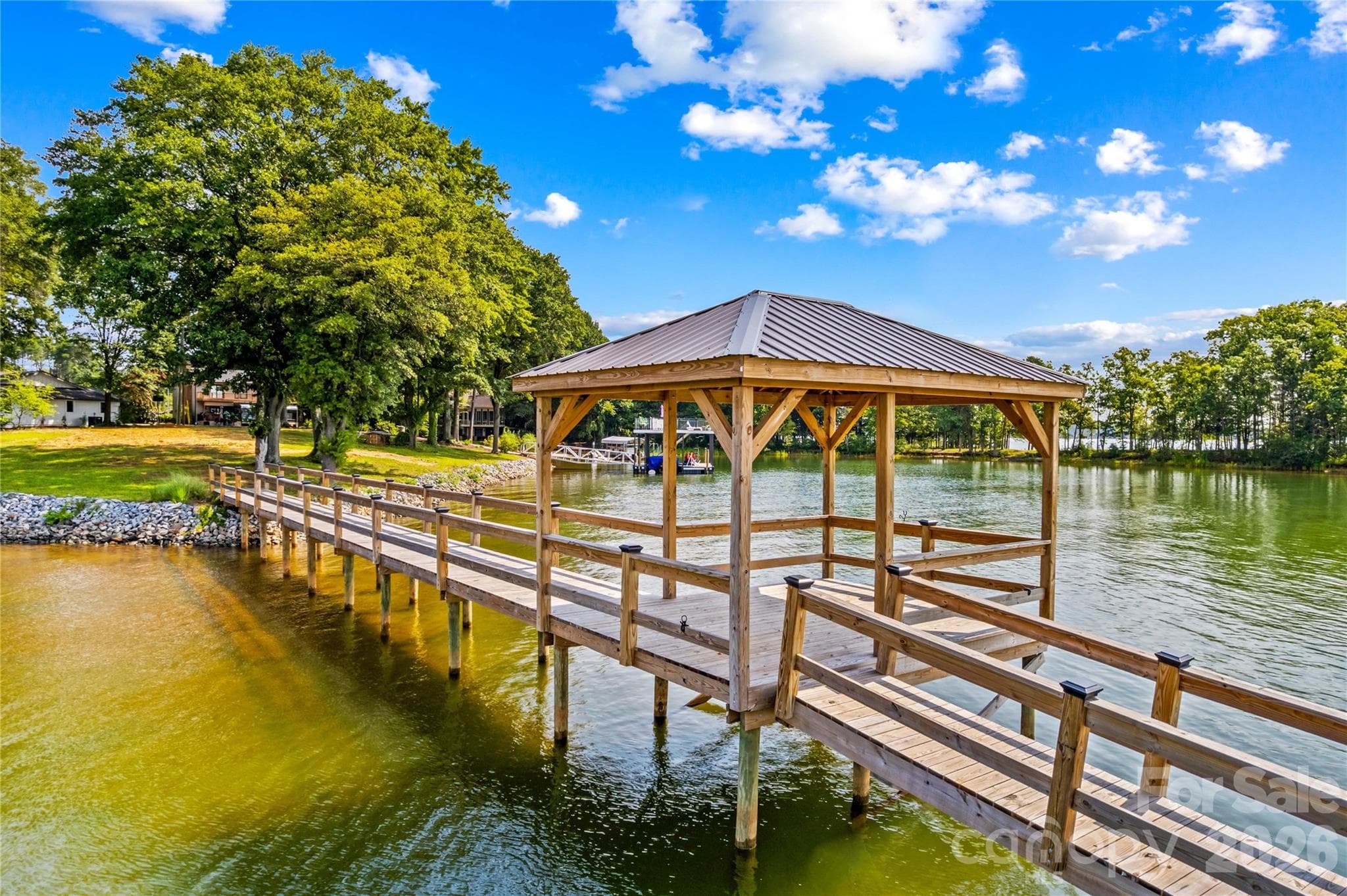Pier and Gazebo - 7152 Channelview Drive, Sherrills Ford