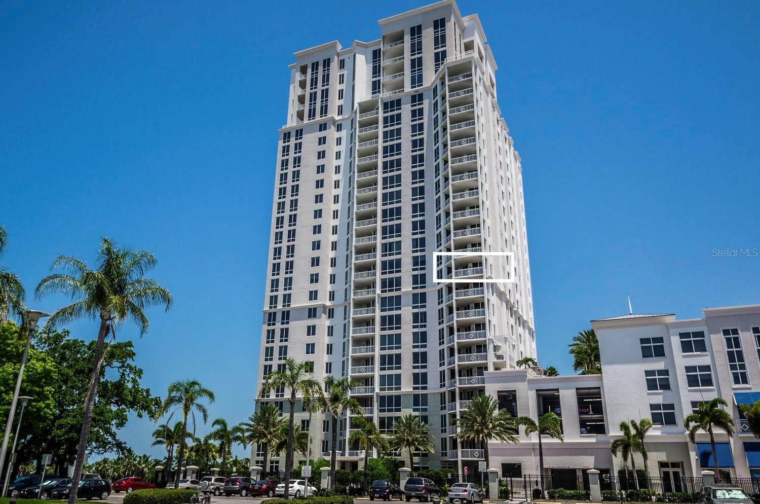 Watersedge situated over 30 feet up on bluff-out of flood zone, hurricane impact windows and doors. - 331 CLEVELAND ST #1101, CLEARWATER