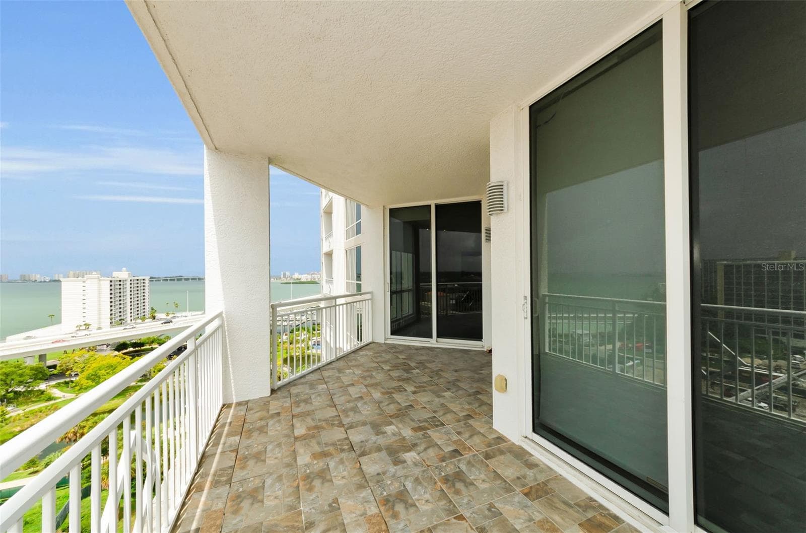 access to oversize terrace from living room or master suite - 331 CLEVELAND ST #1101, CLEARWATER