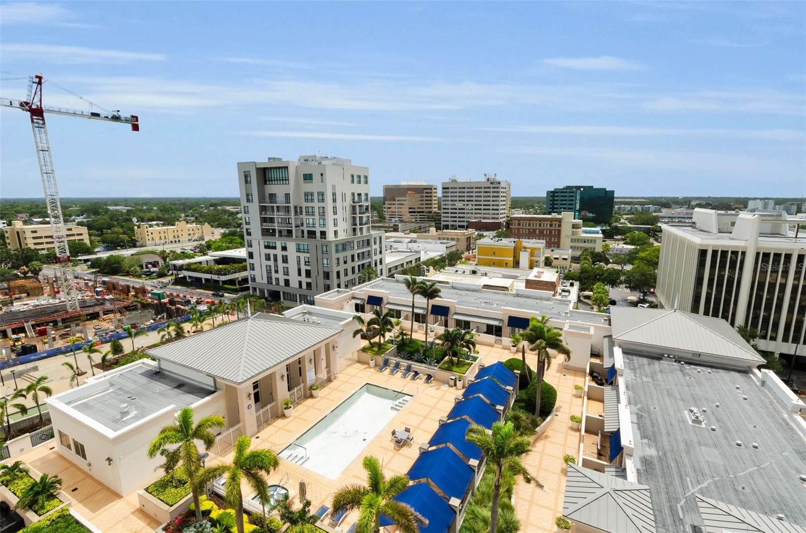 Newly upgraded pool resurface - 331 CLEVELAND ST #1101, CLEARWATER
