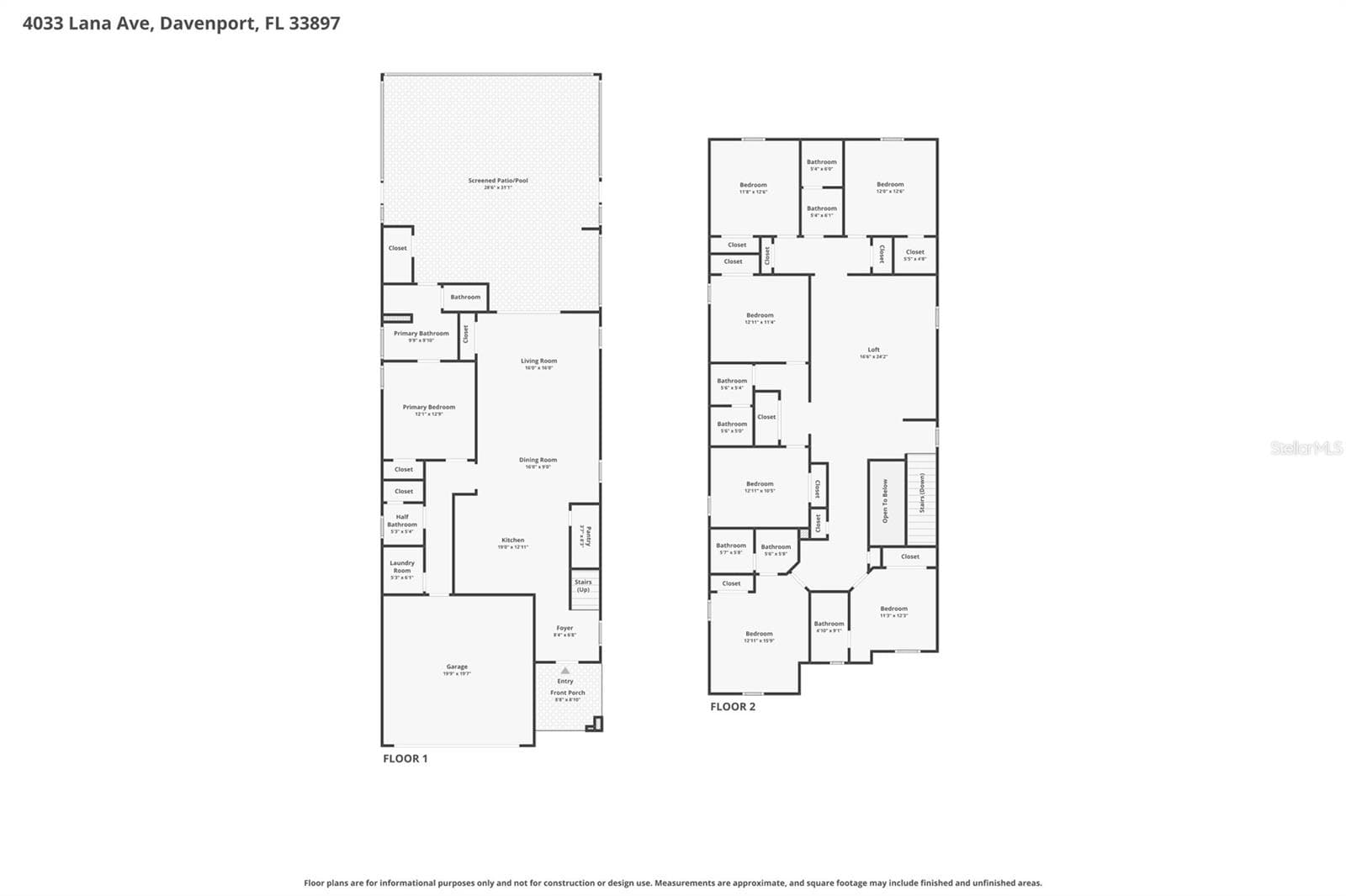 Single Family Residence at 4033 LANA AVE, DAVENPORT, photo 99 of 99