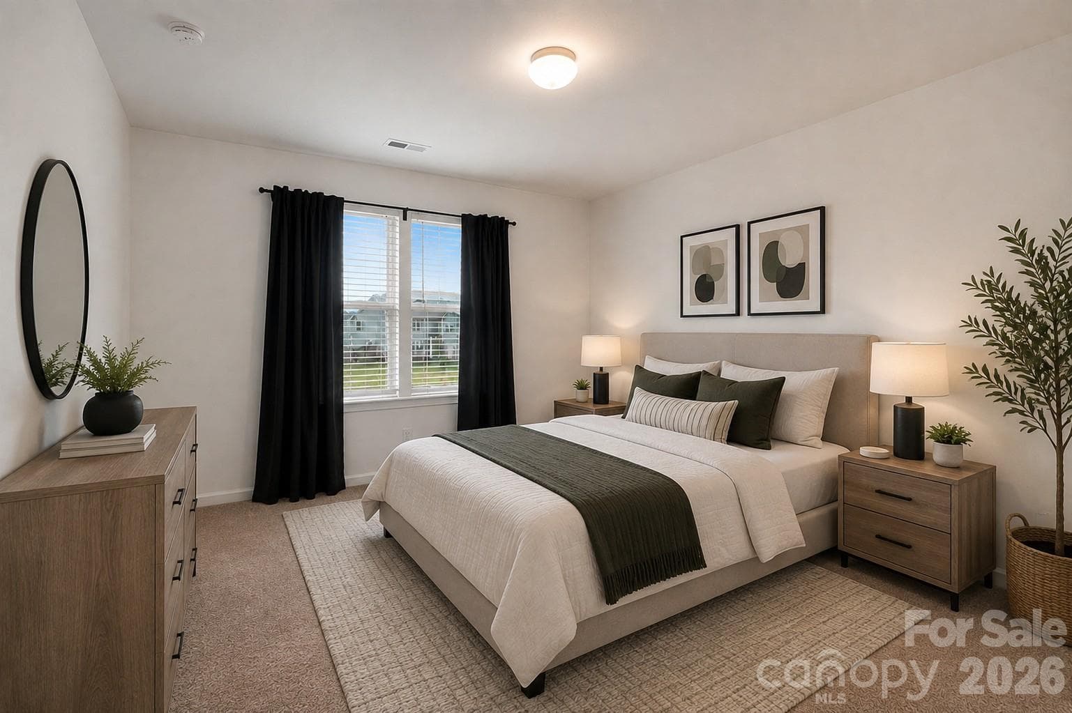 bedroom 2 (virtually staged) - 427 Amberly Circle, Pageland