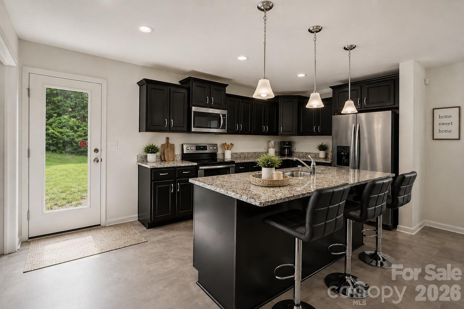 kitchen (virtually staged) - 427 Amberly Circle, Pageland