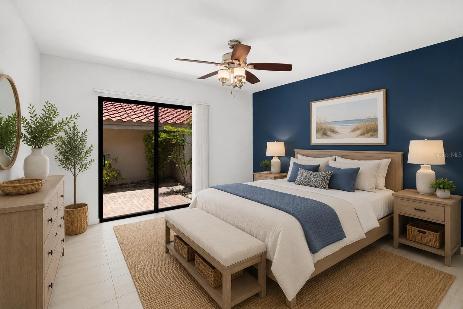 Virtual Staged Second Bedroom - 4820 KESTRAL PARK CIR #18, SARASOTA
