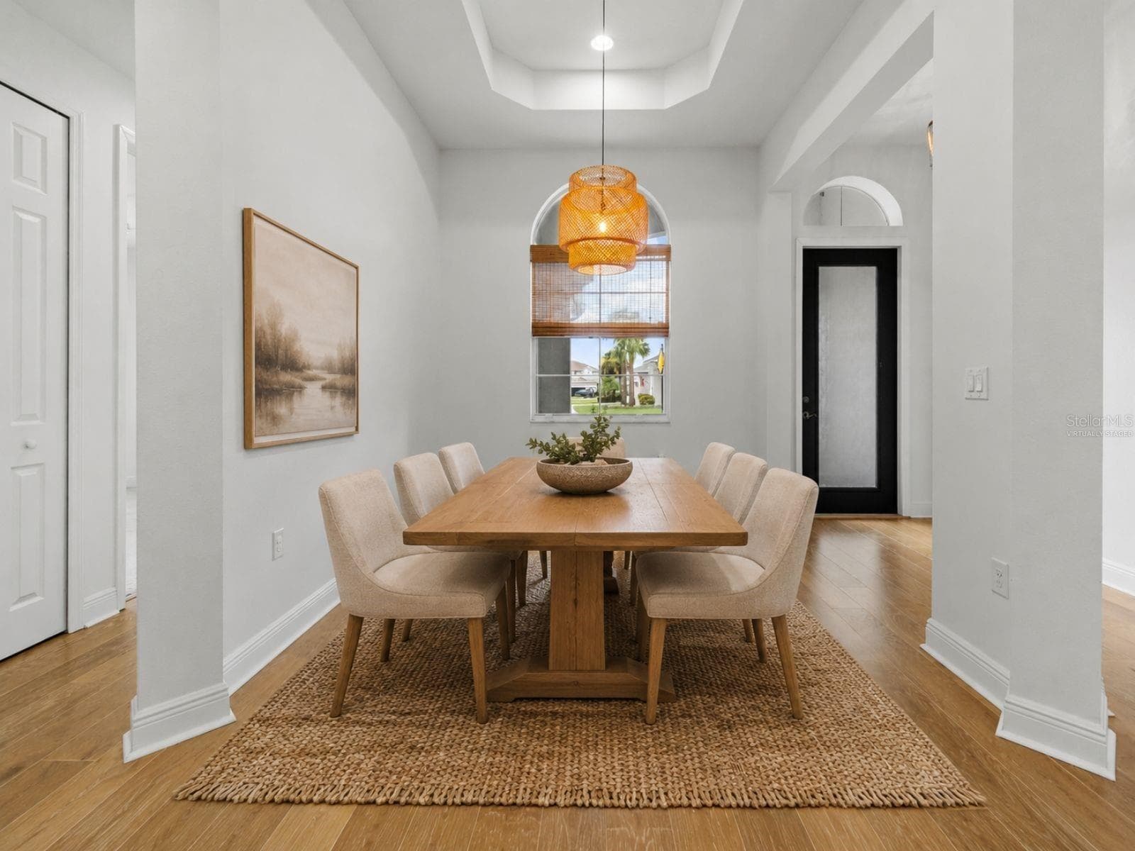 Virtually Staged: Formal Dining Room - 19714 LONESOME PINE DR, LAND O LAKES