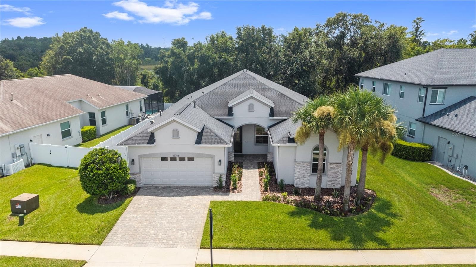 Front Exterior - 19714 LONESOME PINE DR, LAND O LAKES