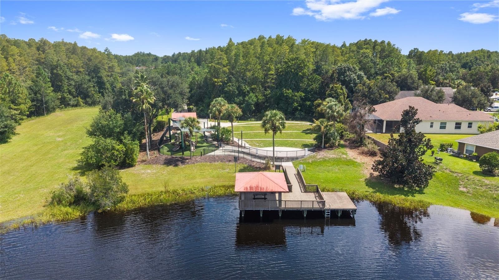 Community Dock - 19714 LONESOME PINE DR, LAND O LAKES