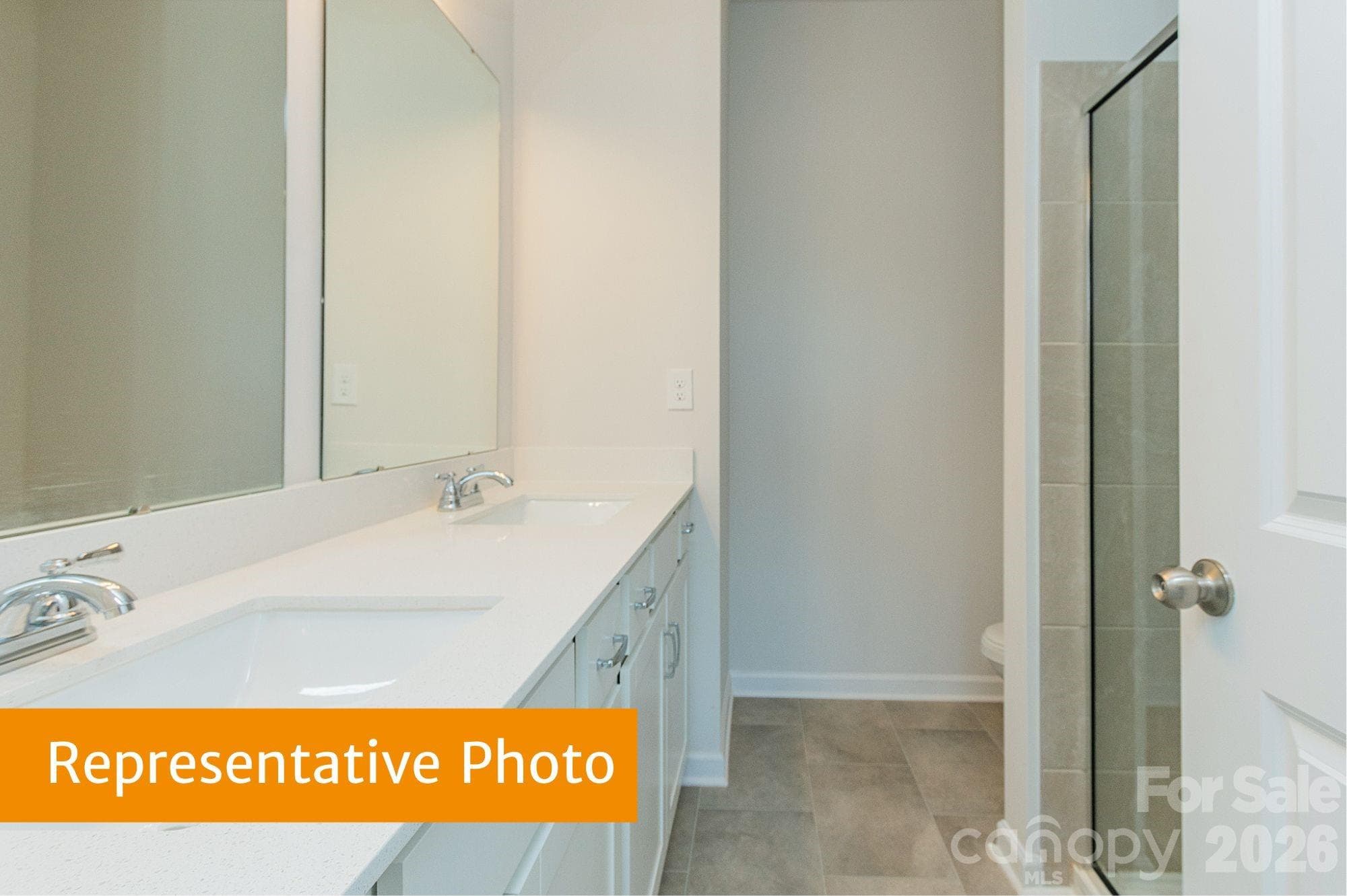 Rutledge Primary Bath - 4534 Rib Eye Lane, Charlotte