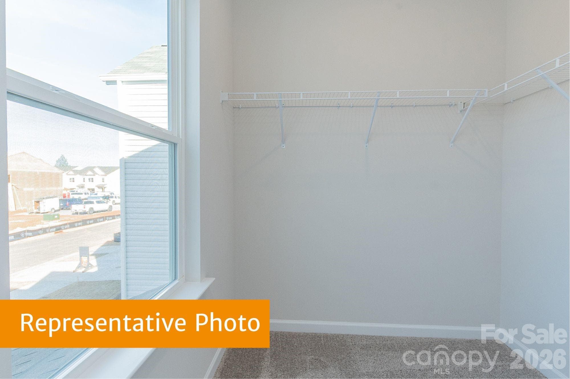 Rutledge Primary Closet - 4534 Rib Eye Lane, Charlotte