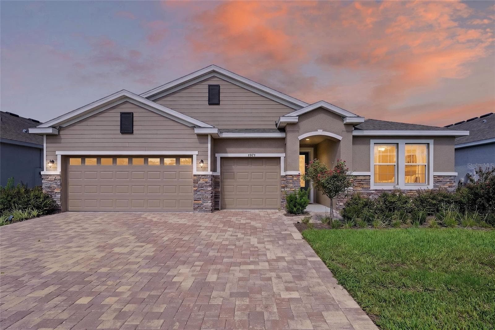 FRONT OF HOME - 4974 NW 39TH LOOP, OCALA