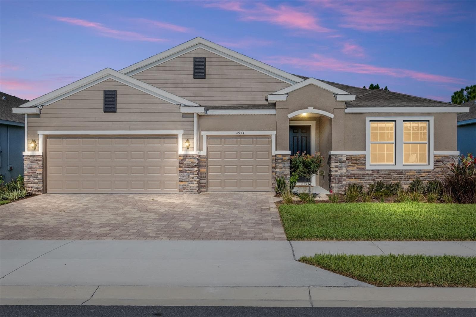 FRONT OF HOME - 4974 NW 39TH LOOP, OCALA