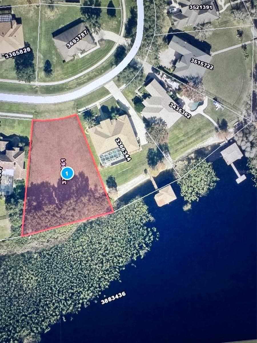 Aerial - 10642 CRESCENT LAKE CT, CLERMONT