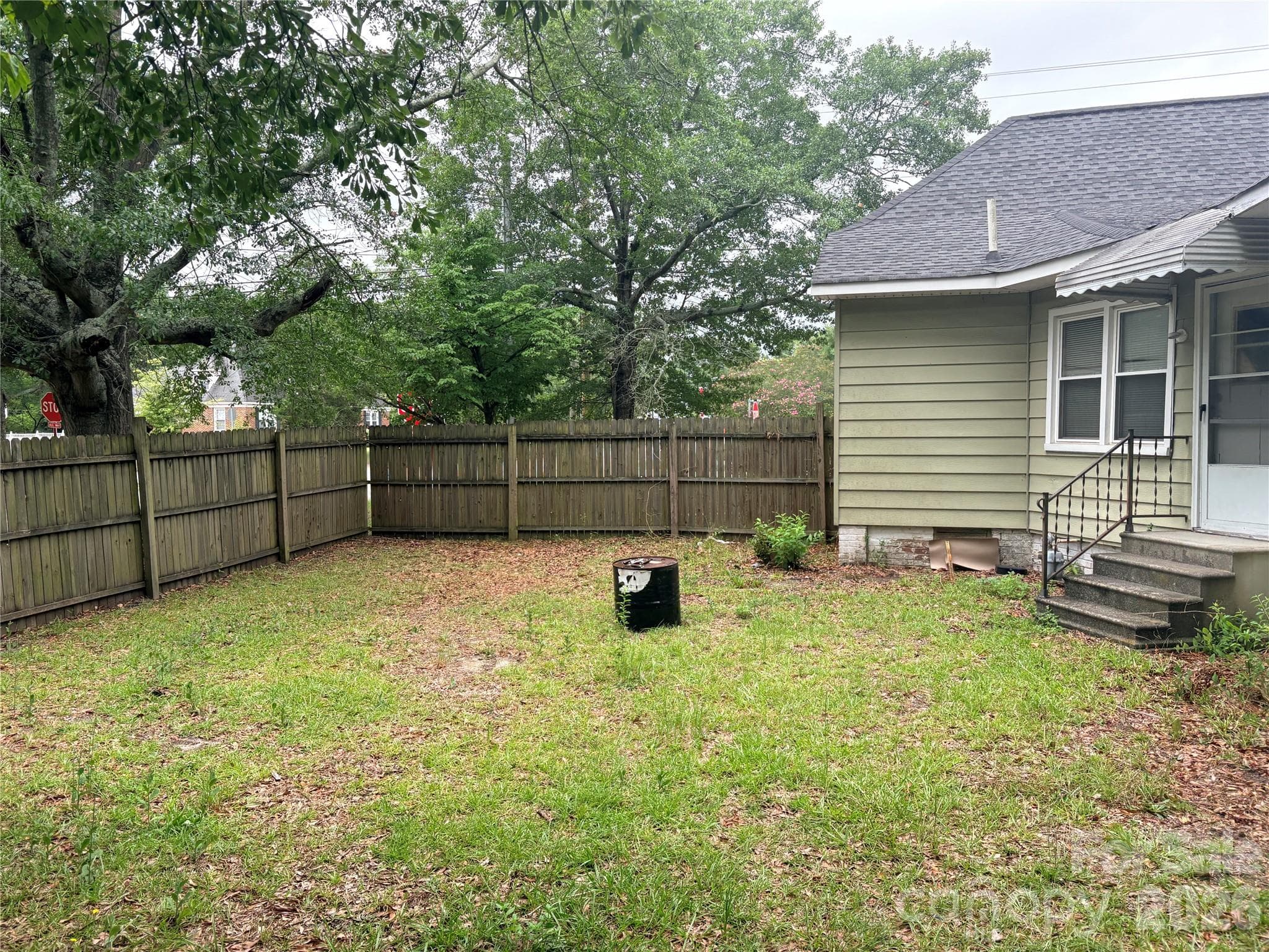 Rear Yard - 102 N Minor Street, Kershaw