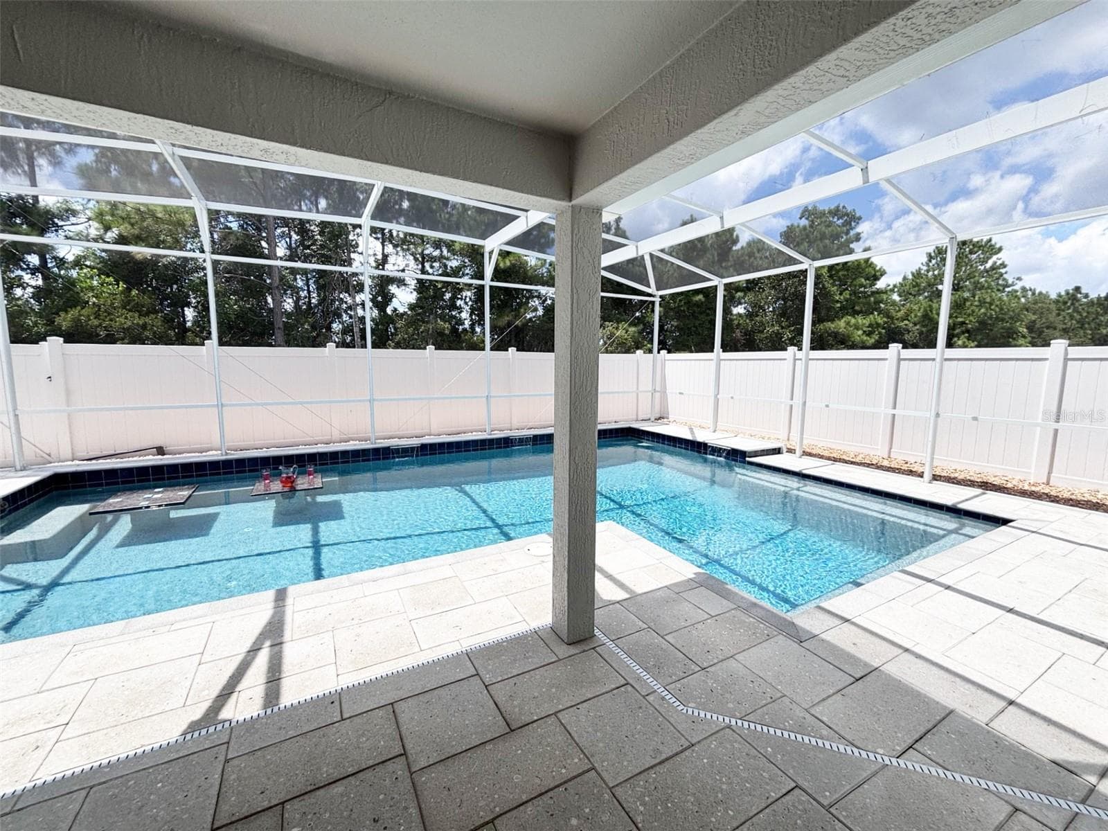 Random pool view - 552 AEOLIAN DR, NEW SMYRNA BEACH