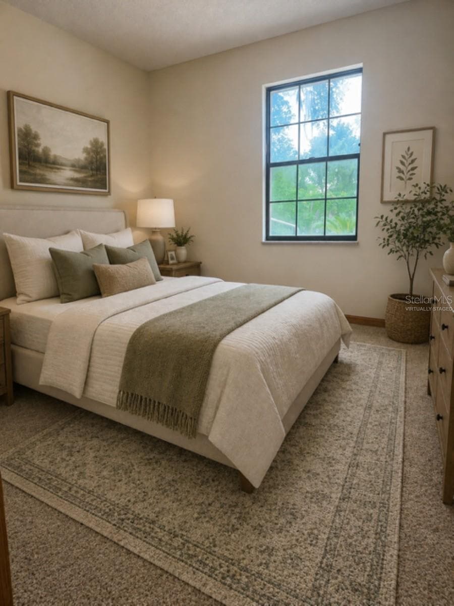 2 nd bedroom virtually staged - 226 COUNCIL BLUFFS DR, DELTONA