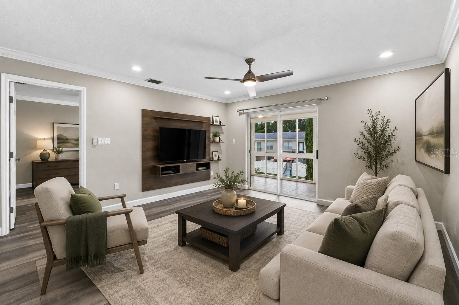 Virtually staged - 689 LAKE HOWARD DR NW #213, WINTER HAVEN