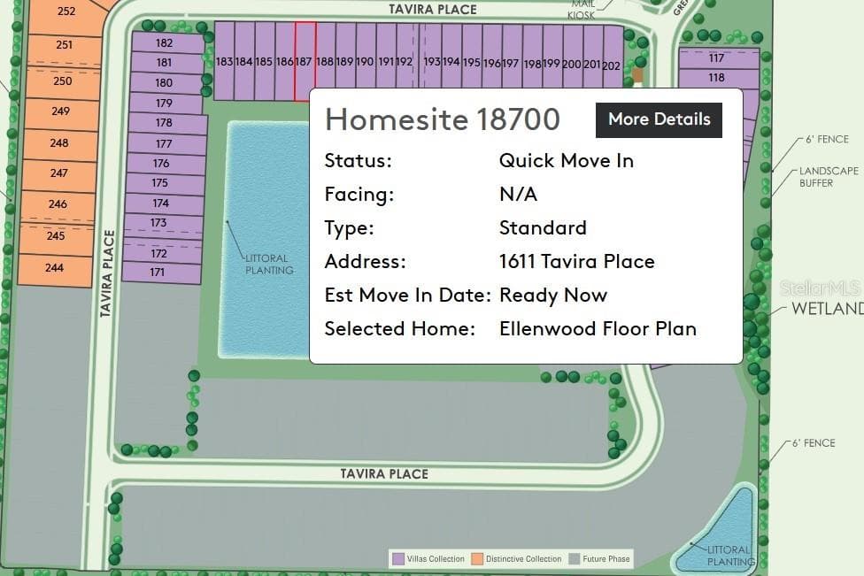 Map - 1611 TAVIRA PL, ENGLEWOOD