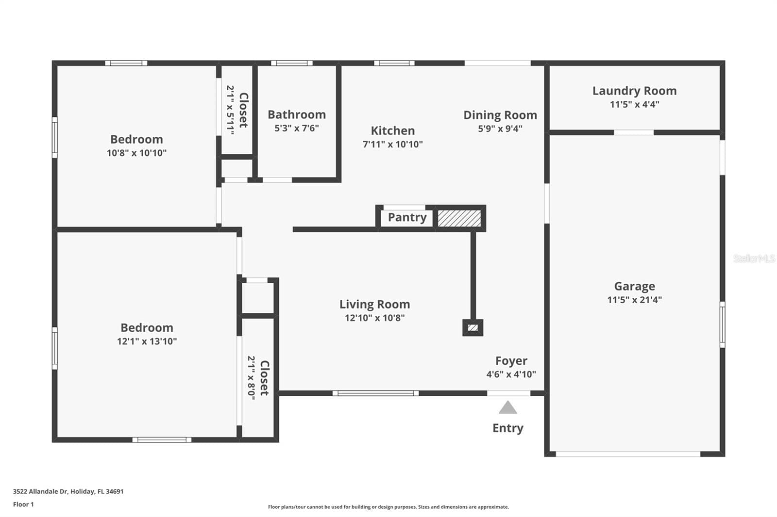 Single Family Residence at 3522 ALLANDALE DR, HOLIDAY, photo 16 of 16