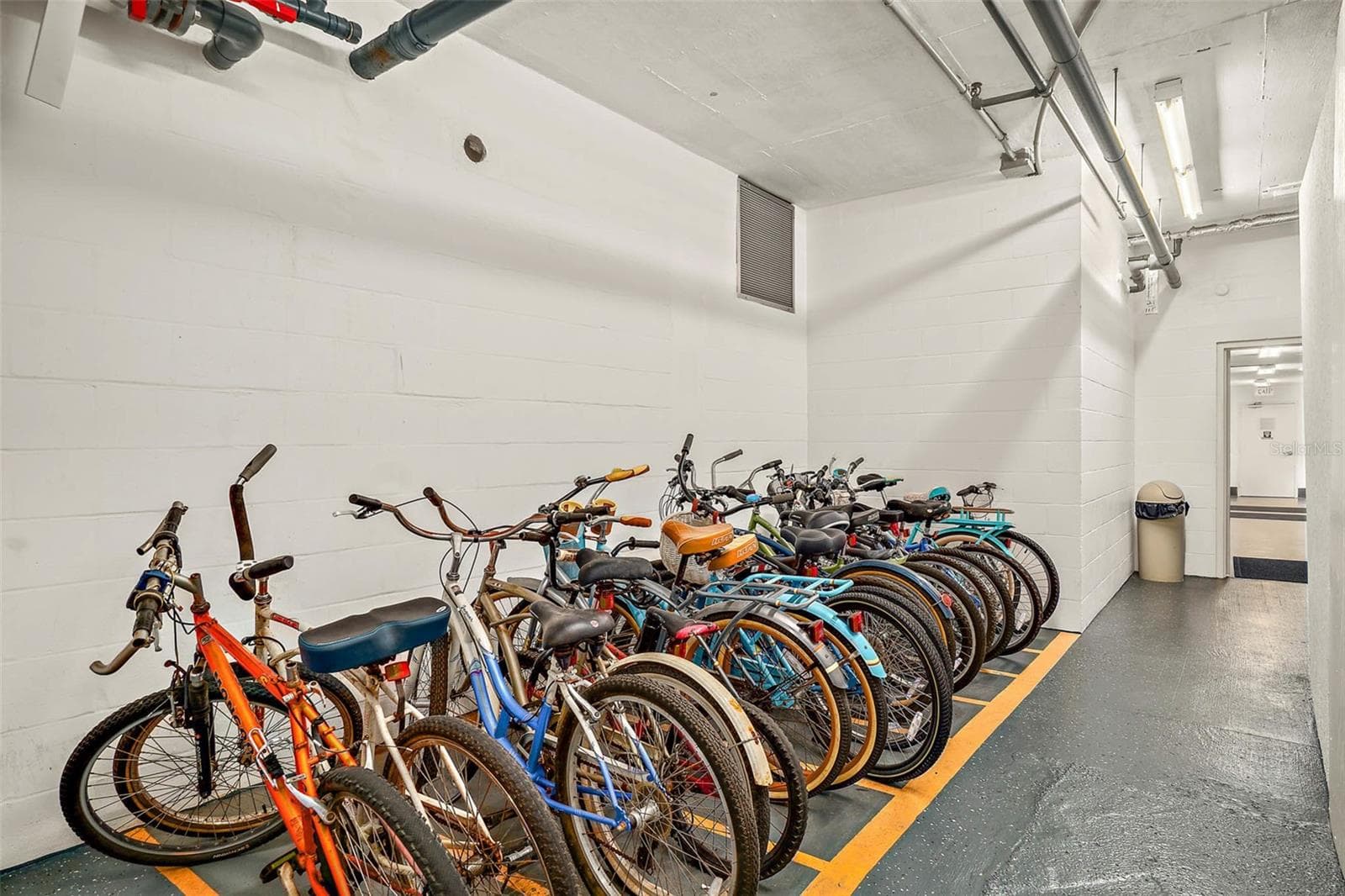 Bike Storage - 3600 S OCEAN SHORE BLVD #222, FLAGLER BEACH