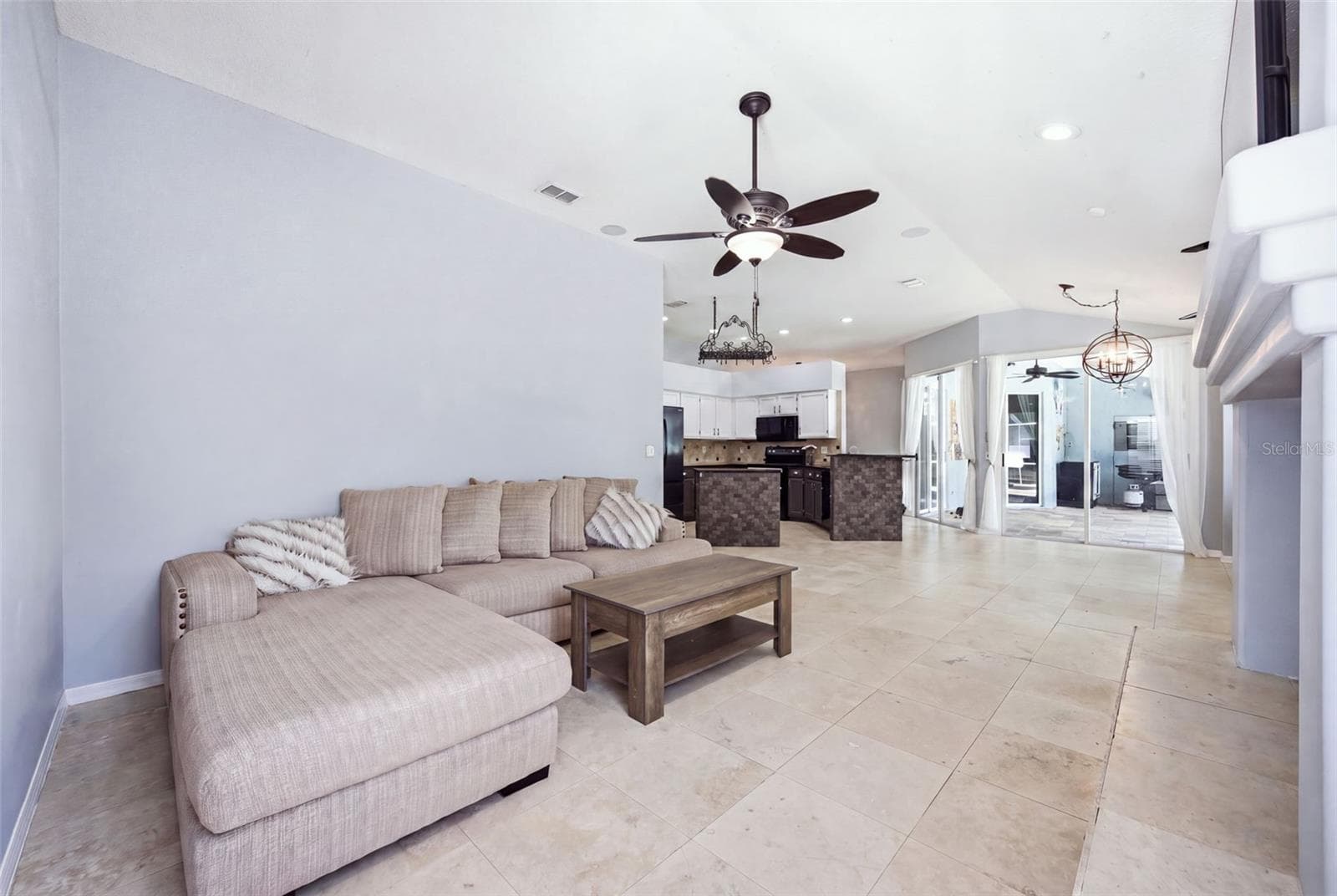 Living Room - 28707 RALEIGH PL, WESLEY CHAPEL