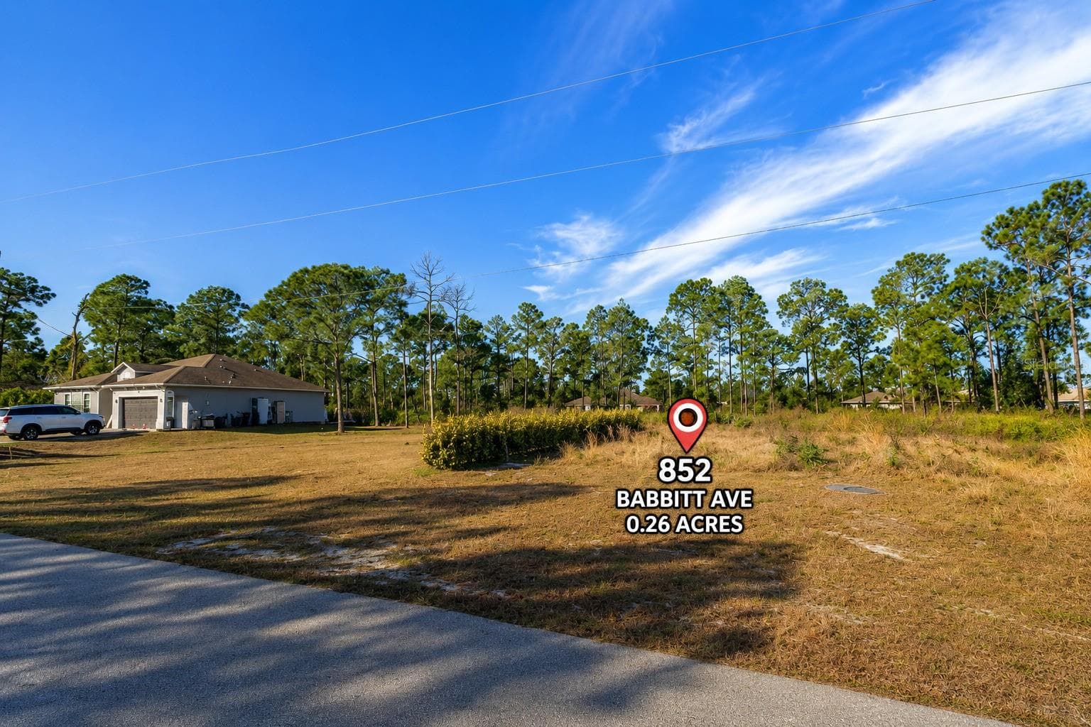 Land at 852 BABBITT AVE, LEHIGH ACRES, photo 2 of 4