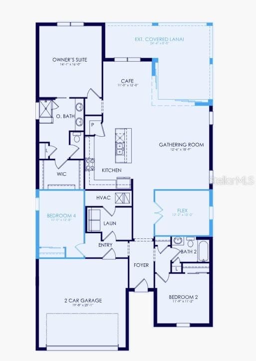 Floorplan - 6962 MINNEOLA CT, NOKOMIS