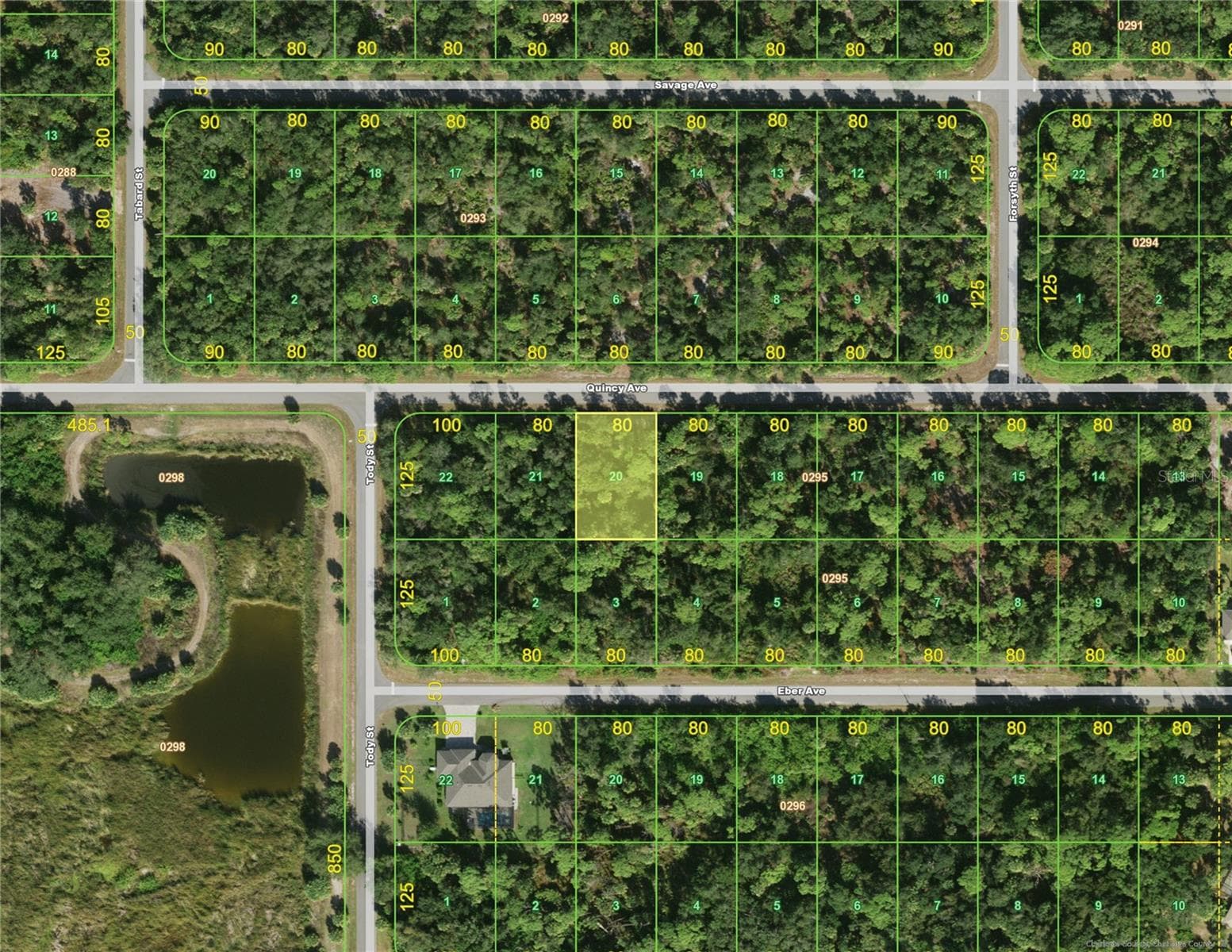 Land at 18079 QUINCY AVE, PORT CHARLOTTE, photo 2 of 4