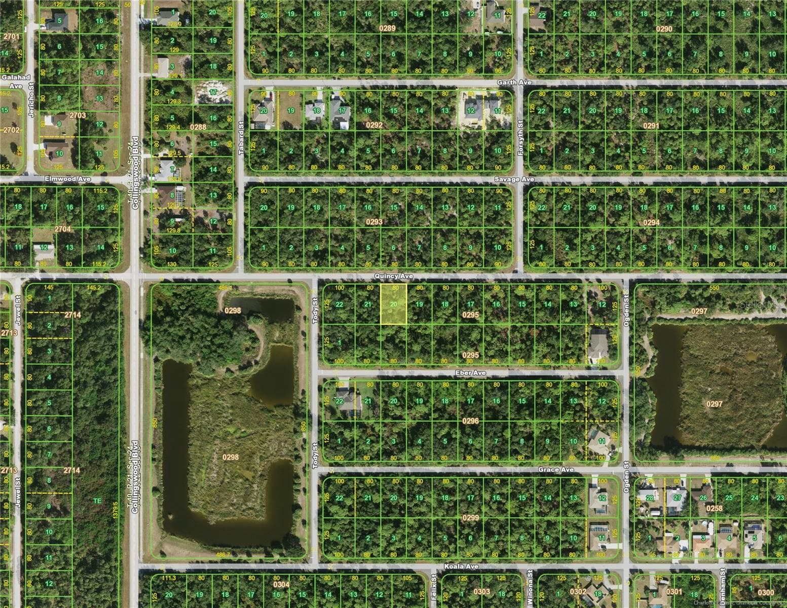 Land at 18079 QUINCY AVE, PORT CHARLOTTE, photo 3 of 4