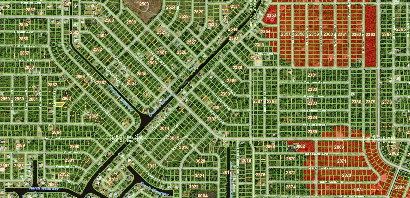 Scrub Jay Boundary - 490 REESE ST, PORT CHARLOTTE