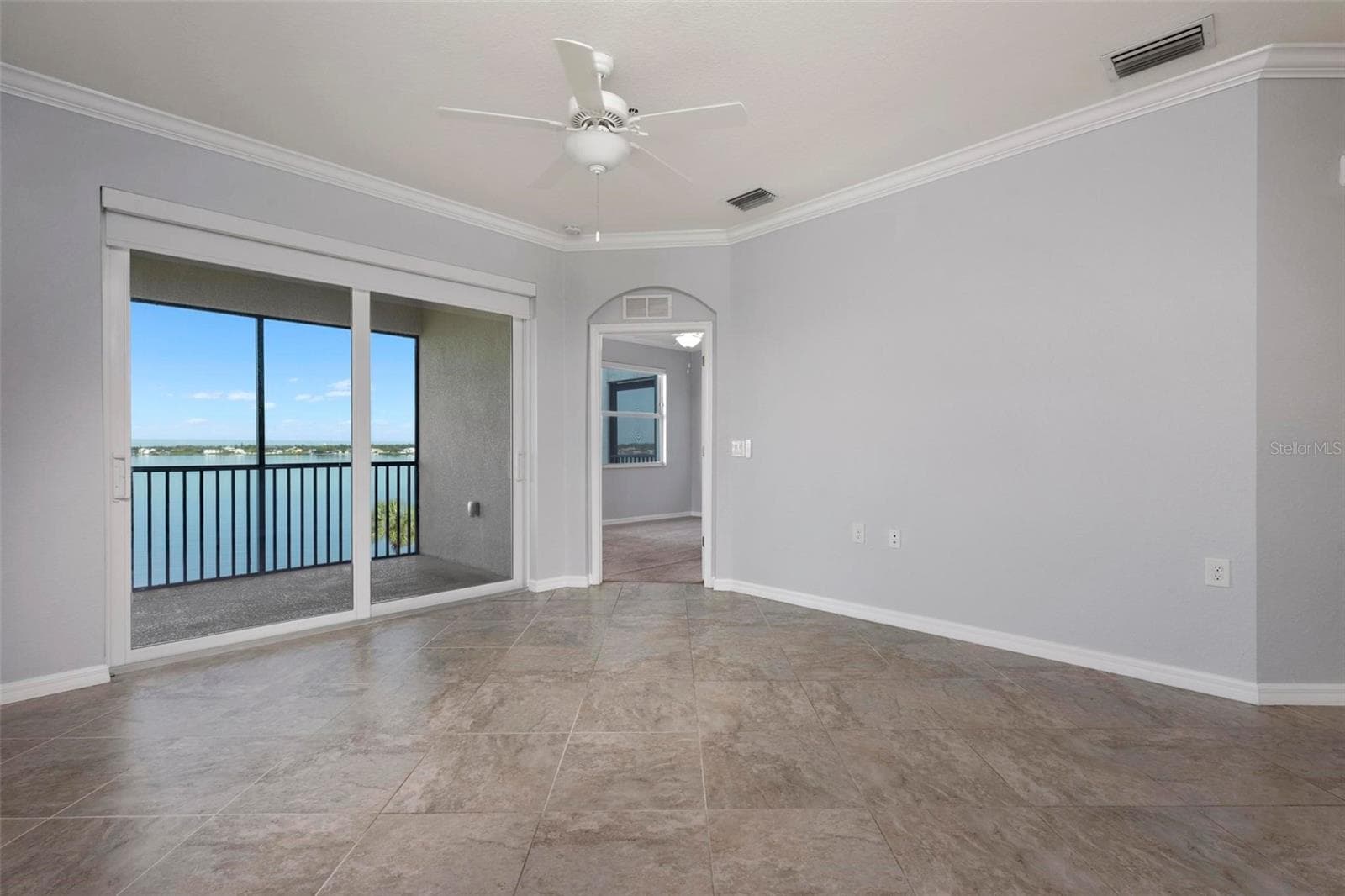 Living room/balcony - 920 TIDEWATER SHORES LOOP #301, BRADENTON