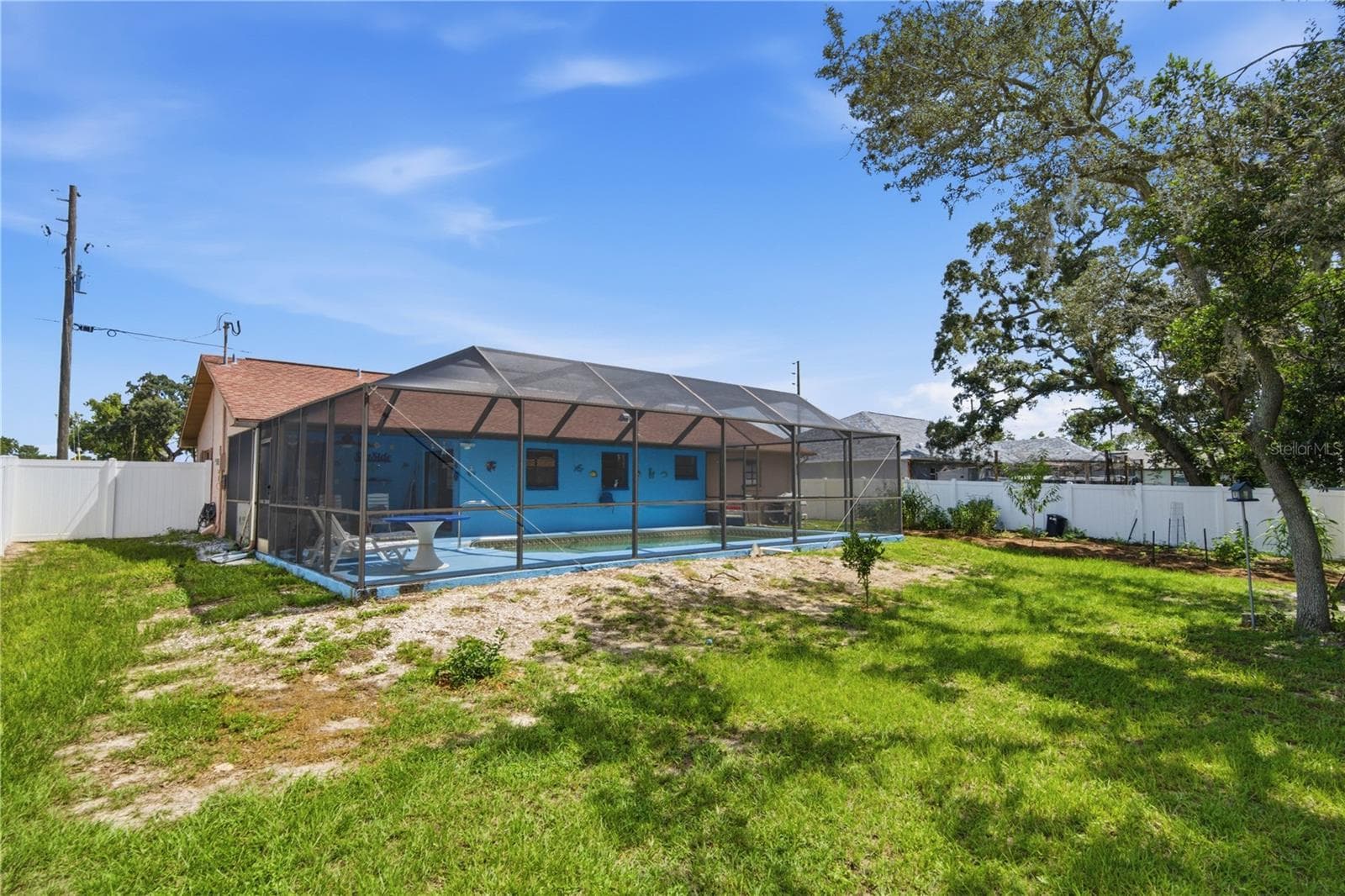 backyard - 11423 LINDEN DR, SPRING HILL