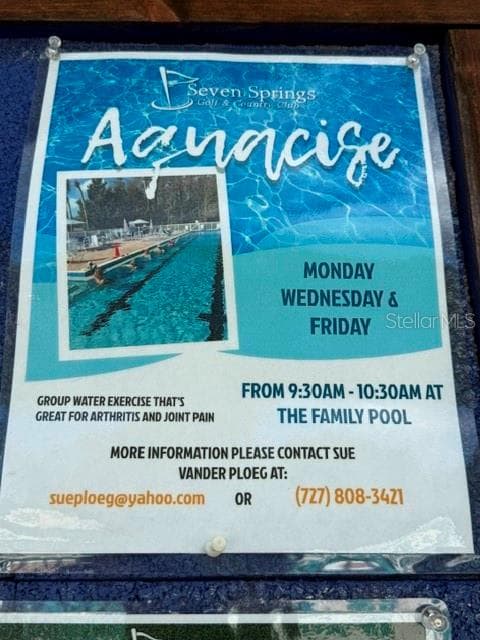 Water exercises 3 days a week. JUMP IN ! - 3444 TROPHY BLVD, NEW PORT RICHEY