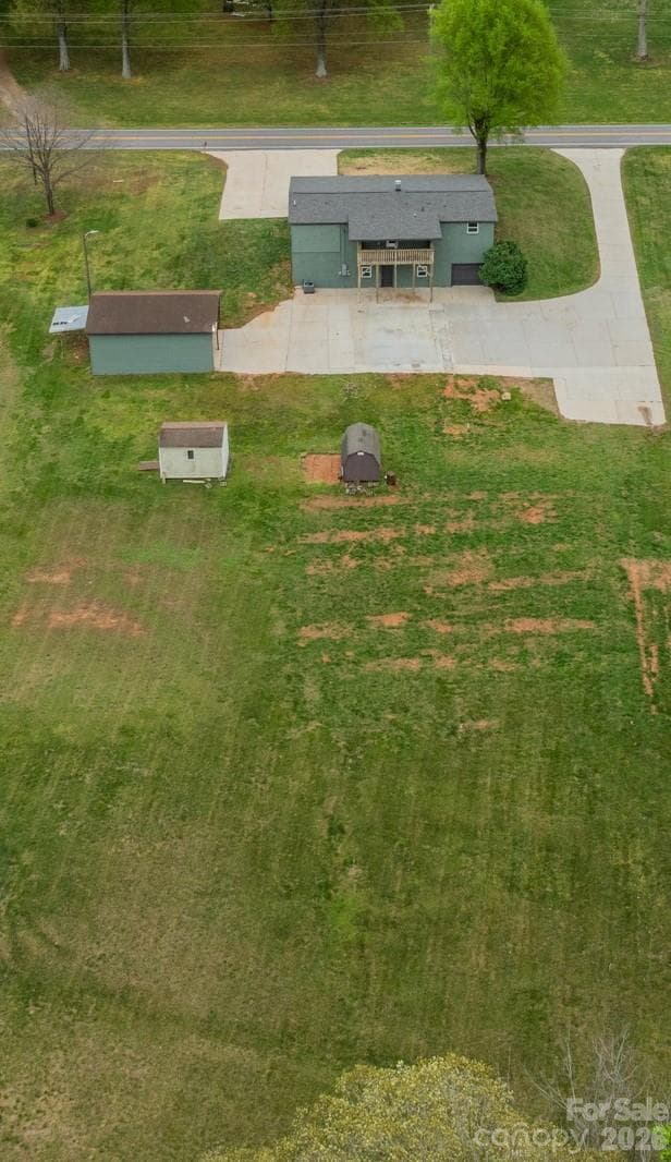 Rear View of Land - Newton