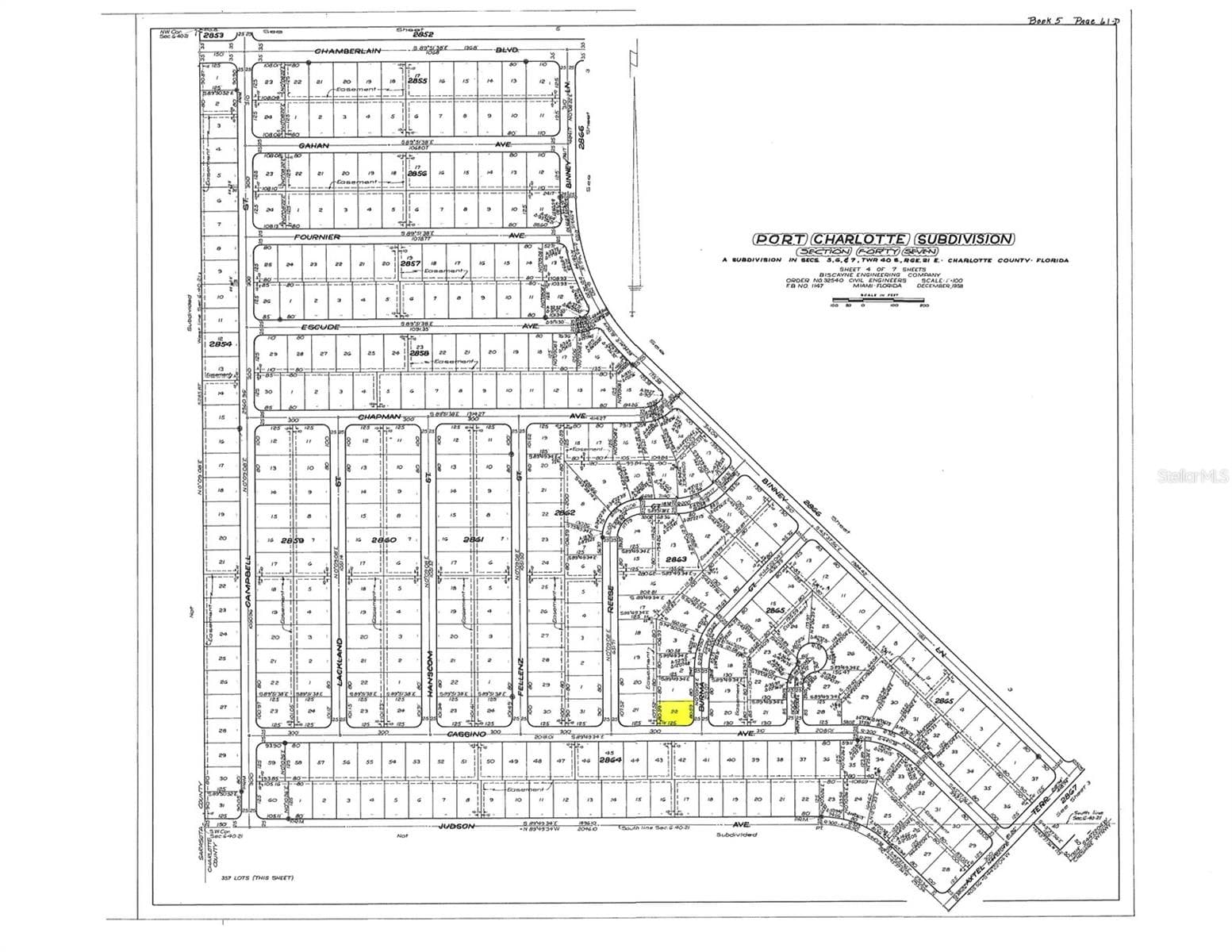 Plat Map - 501 BURMA CT, PORT CHARLOTTE
