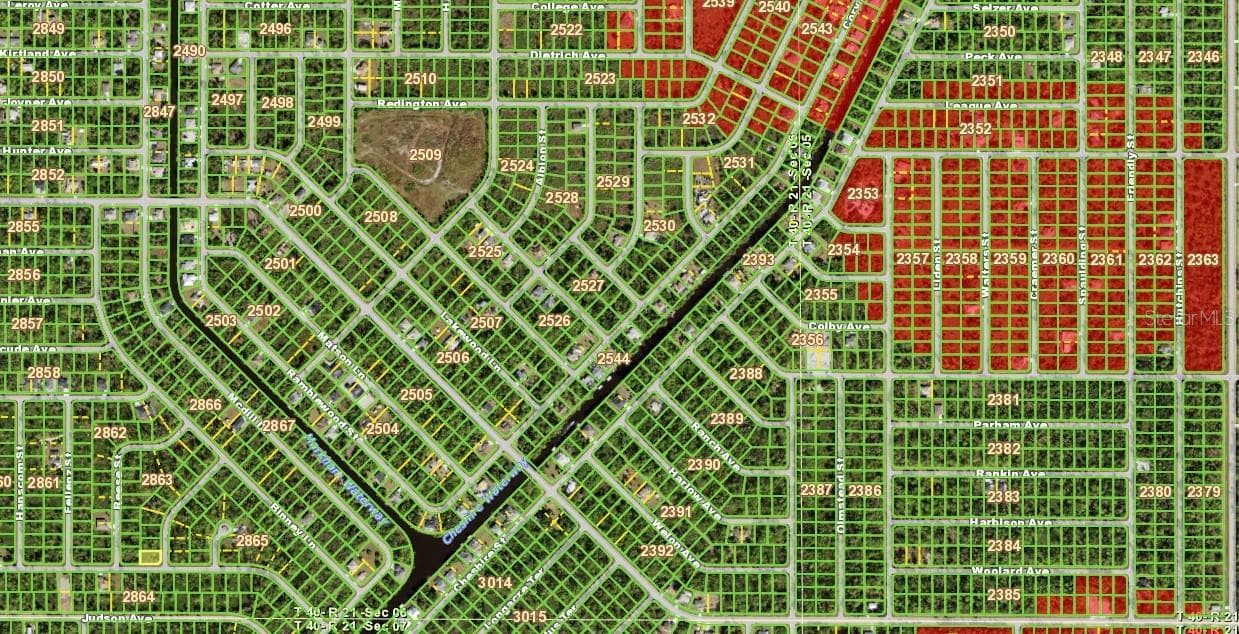 Scrub Jay Boundary - 501 BURMA CT, PORT CHARLOTTE