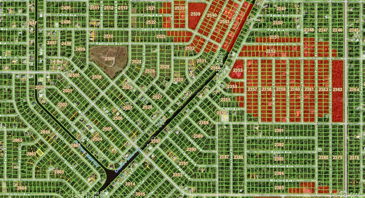 Scrub Jay Boundary - 445 BURMA CT, PORT CHARLOTTE