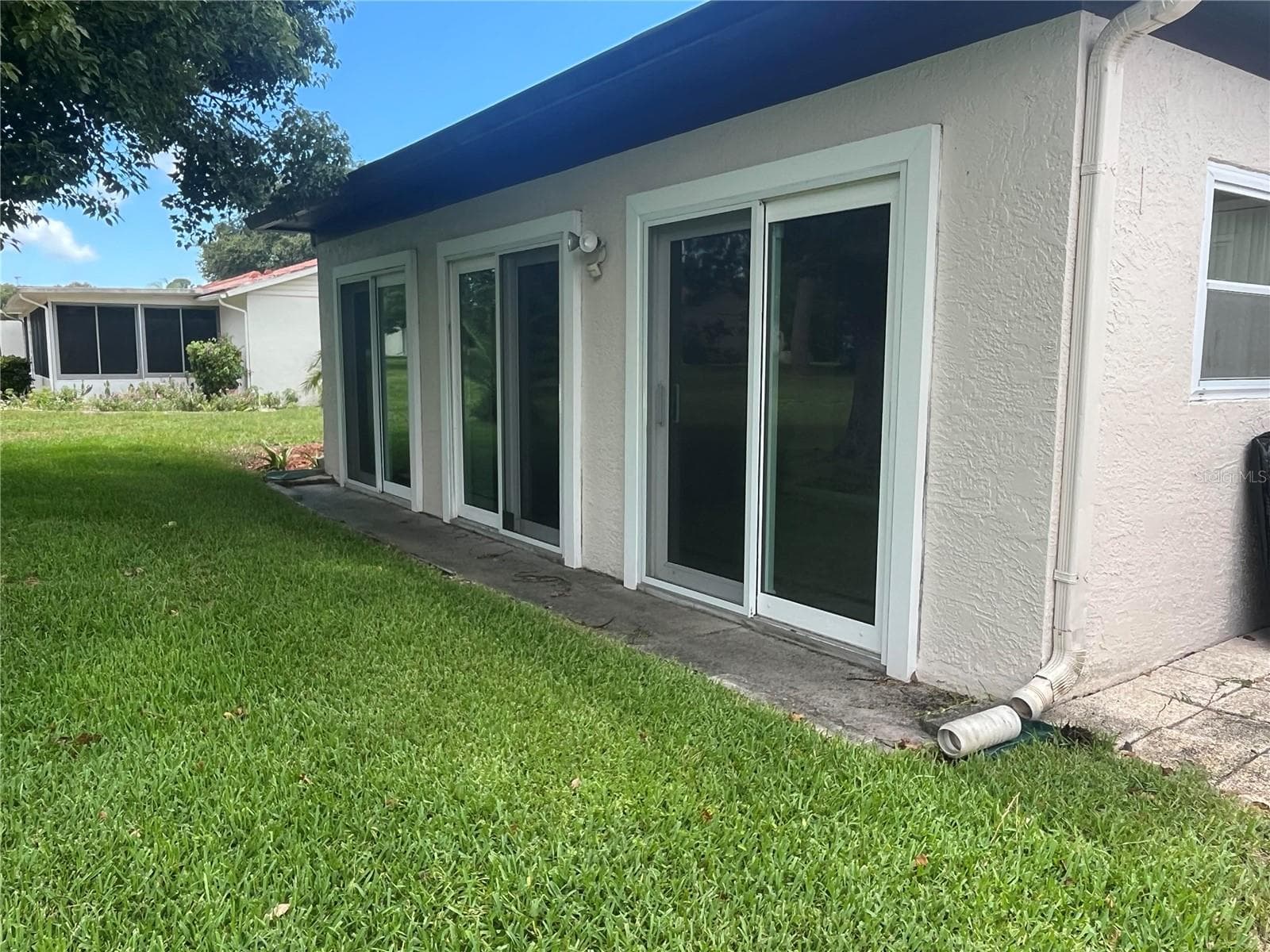Back of home - 11414 STANSBERRY DR, PORT RICHEY