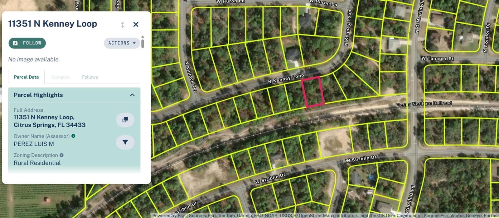 Land at 11351 N KENNEY LOOP, CITRUS SPRINGS, photo 8 of 8