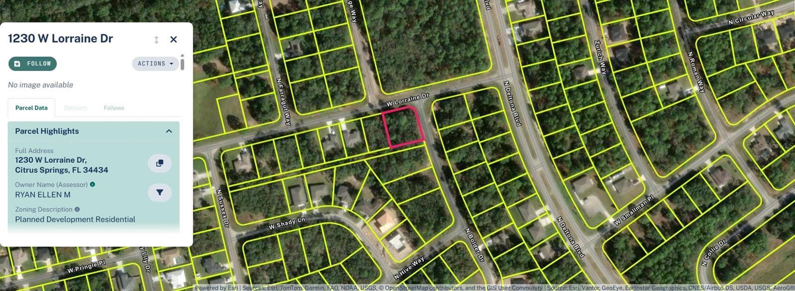Land at 1230 W LORRAINE DR, CITRUS SPRINGS, photo 7 of 7