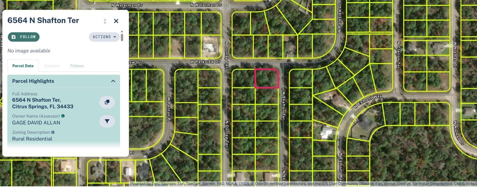 Land at 6564 N SHAFTON TER, CITRUS SPRINGS, photo 6 of 6