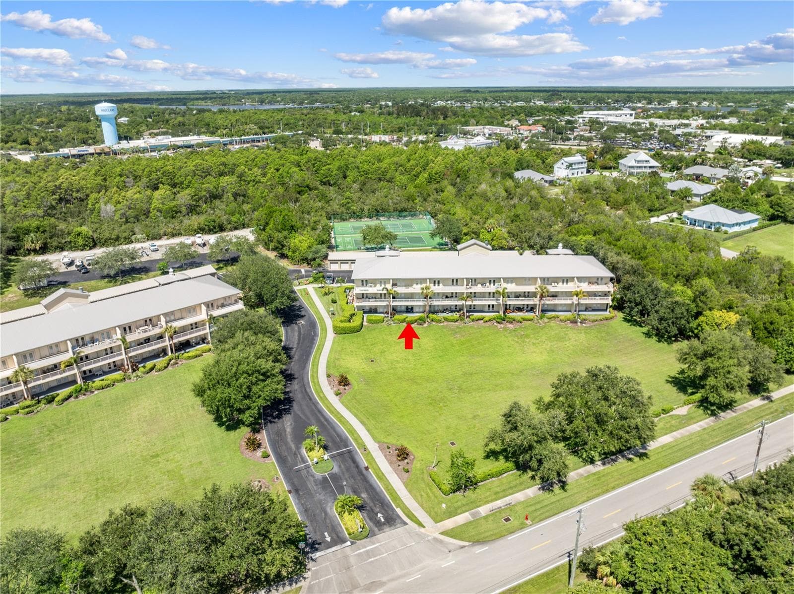 13570 Mystic Dr. #102 - Aerial View 1st floor unit - 13570 MYSTIC DR #102, SEBASTIAN