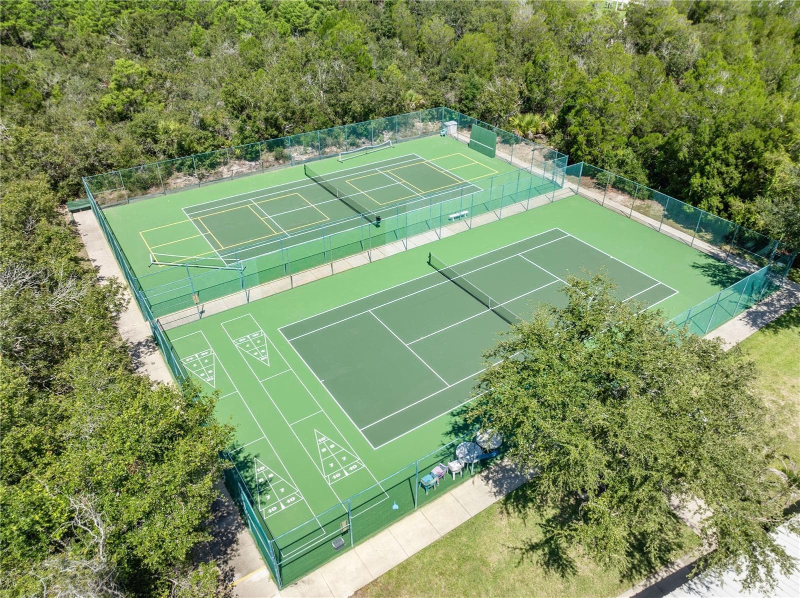 Condo amenity - Tennis, Pickleball and Shuffleboard - 13570 MYSTIC DR #102, SEBASTIAN