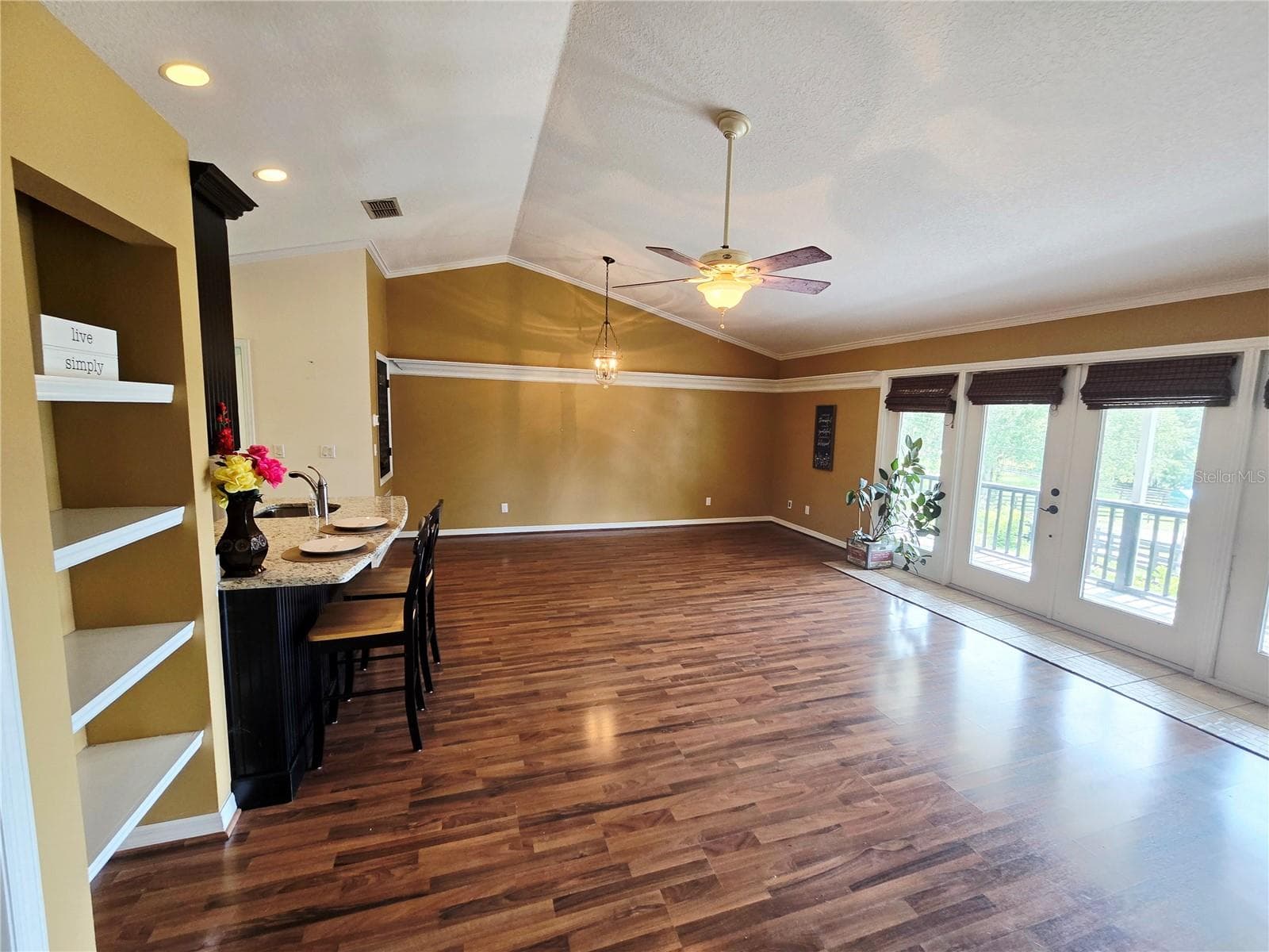 Living room & Dining Combo upstairs - 18249 ROSE ST, GROVELAND