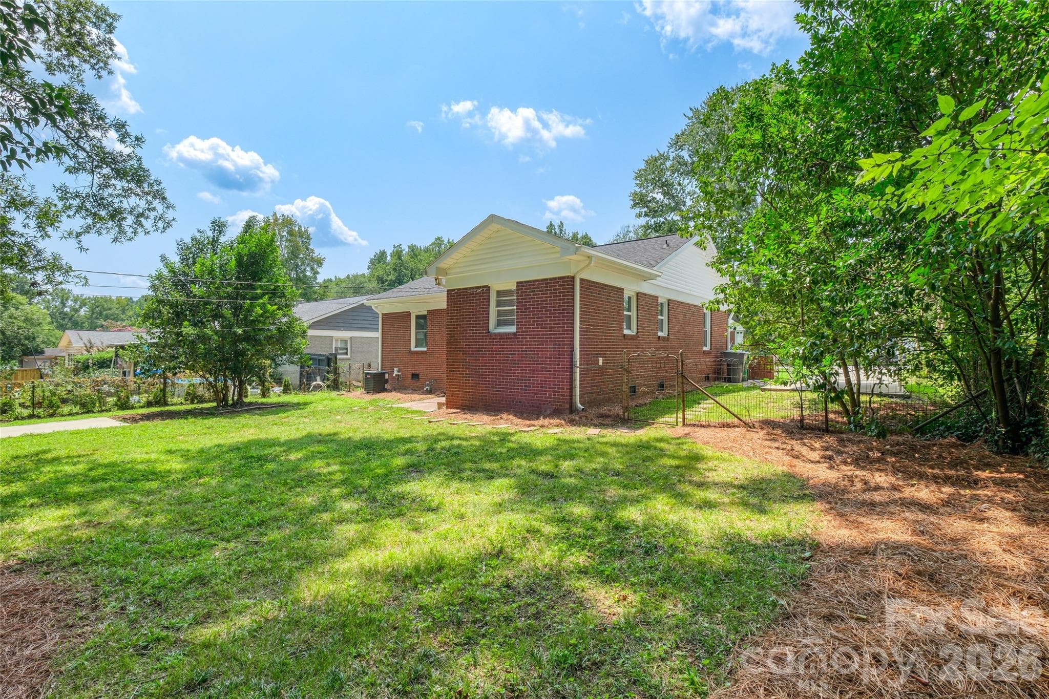 Backyard View - 1062 Dresden Drive W, Charlotte