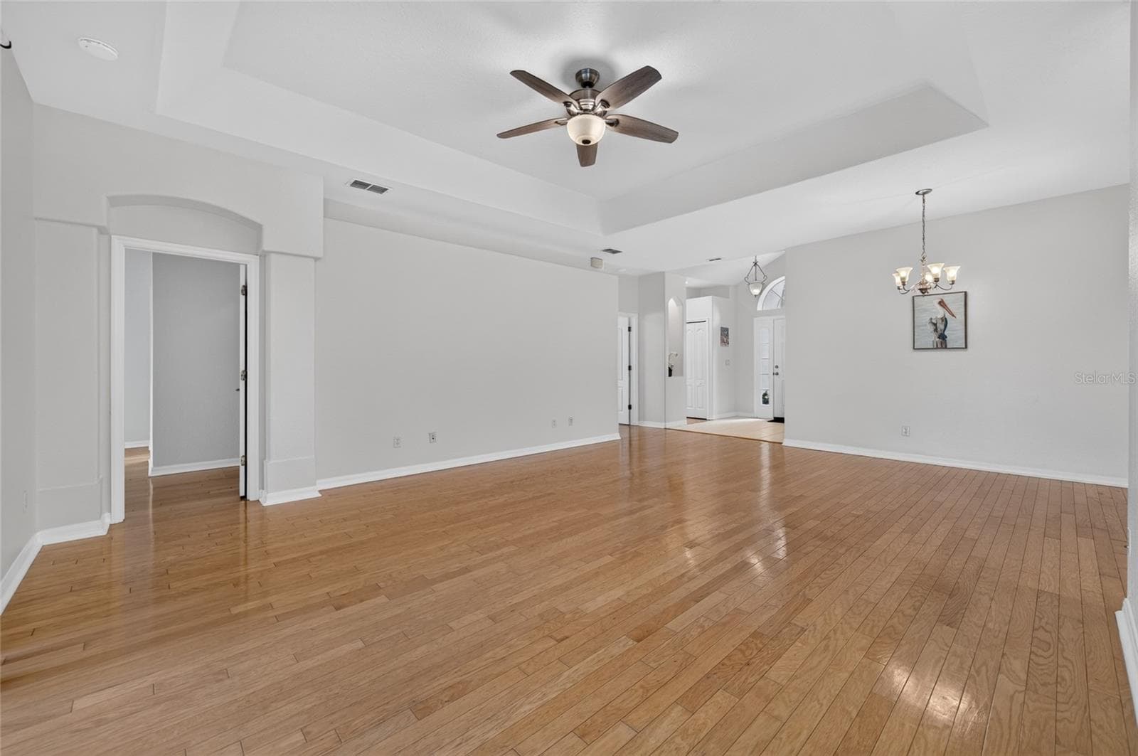 Living room / Dining room (from lanai) - 12 OLD CREEK CIR, ORMOND BEACH