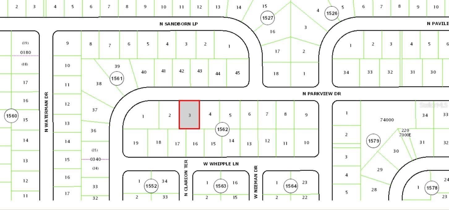 Land at 3600 W PARKVIEW DR, CITRUS SPRINGS, photo 3 of 7