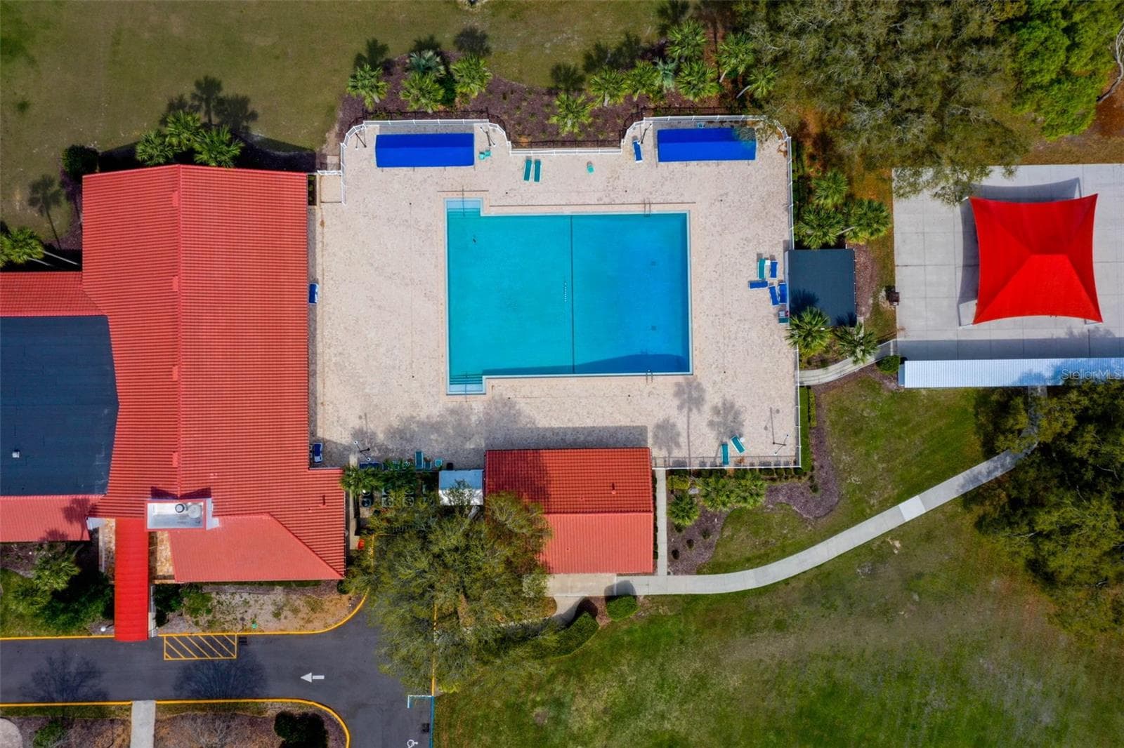 Pool Area - 710 AUGUSTA CIR #11A, ST AUGUSTINE