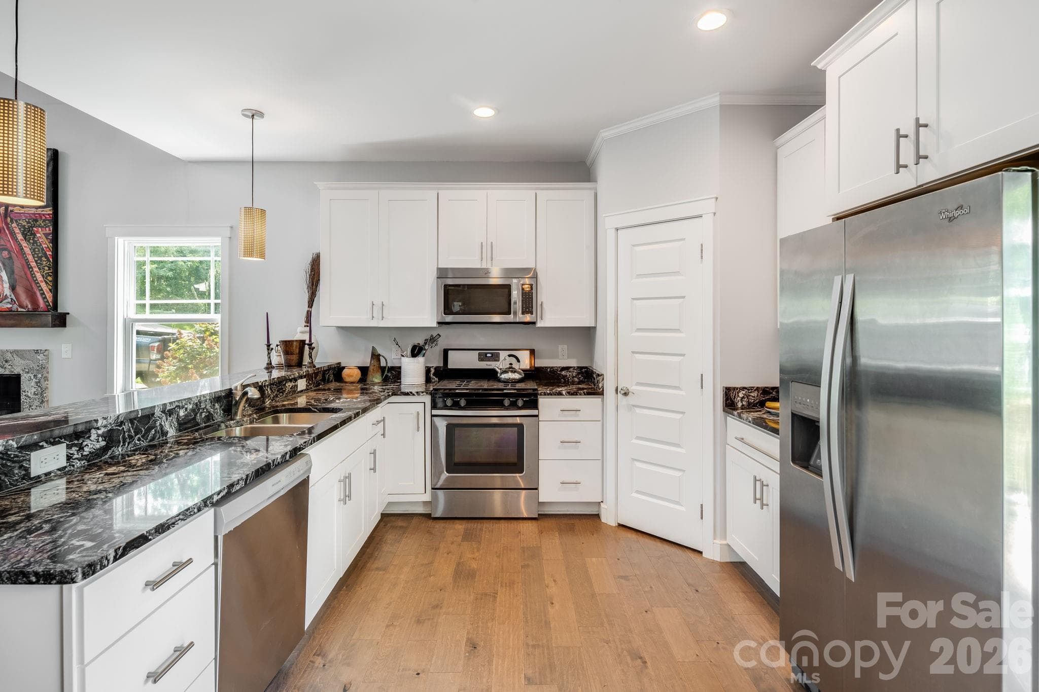 Plenty of drawers and cabinets with a large pantry. - 35 Emmett Lane, Asheville
