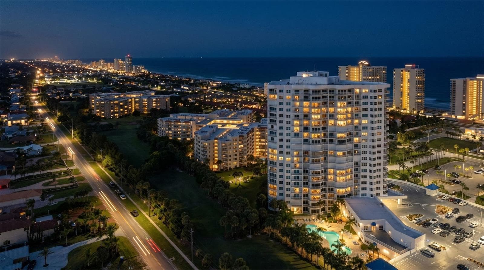 Condominium at 3 OCEANS WEST BLVD #5B4, DAYTONA BEACH SHORES, photo 50 of 51