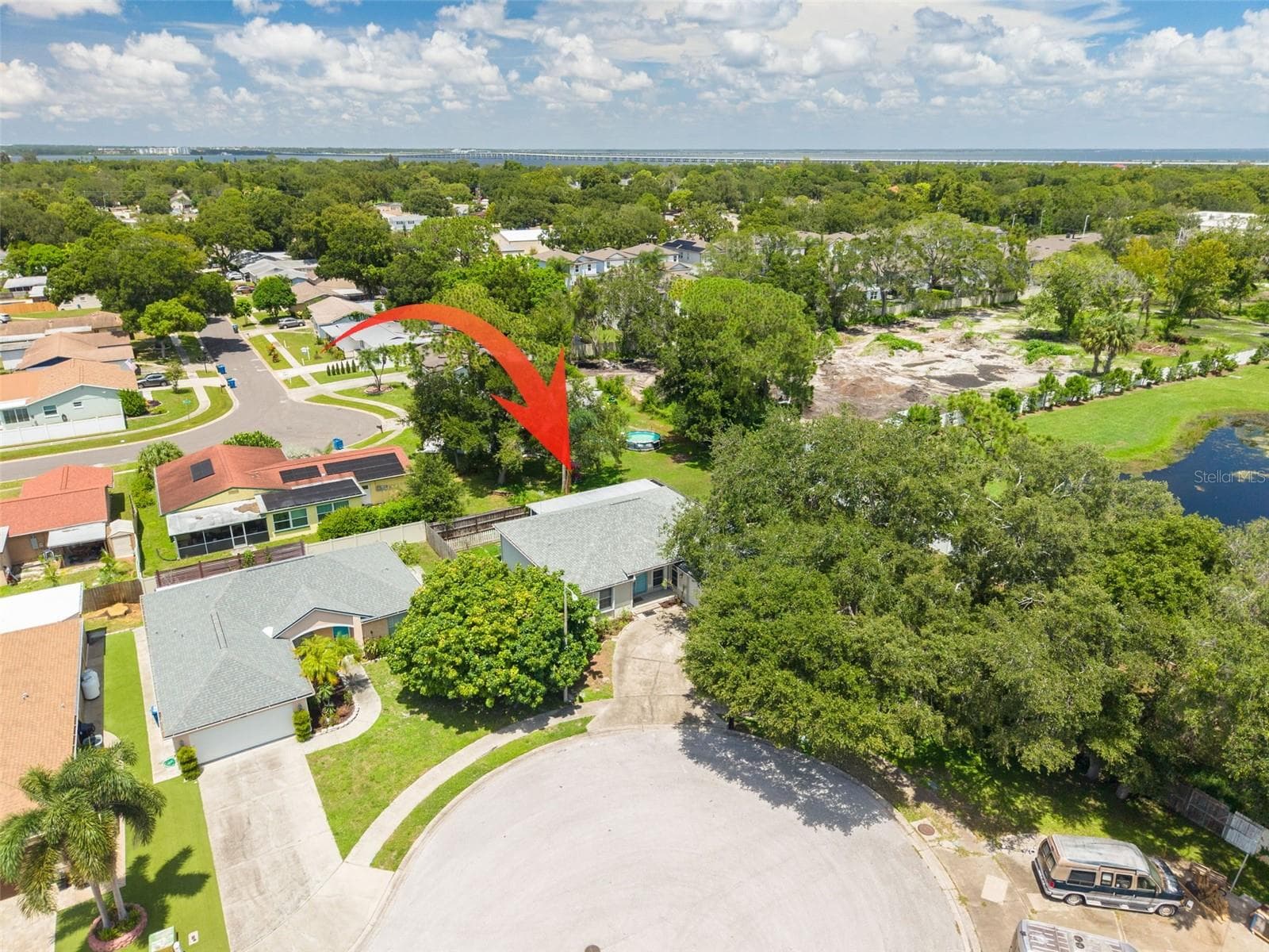 Aerial View - 2102 BRADFORD ST, CLEARWATER